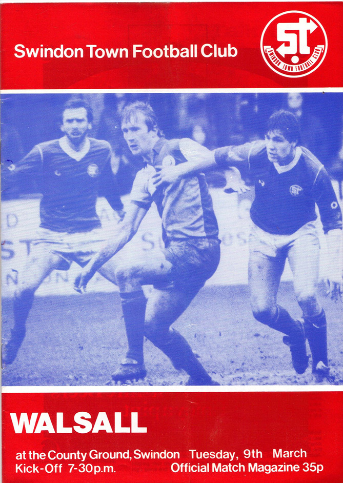 <b>Tuesday, March 9, 1982</b><br />vs. Walsall (Home)